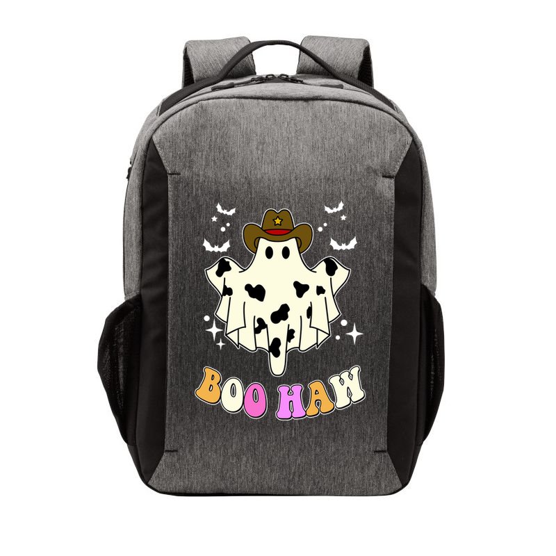 Boo Haw Retro Western Halloween Vector Backpack