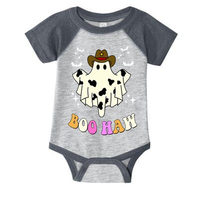 Boo Haw Retro Western Halloween Infant Baby Jersey Bodysuit