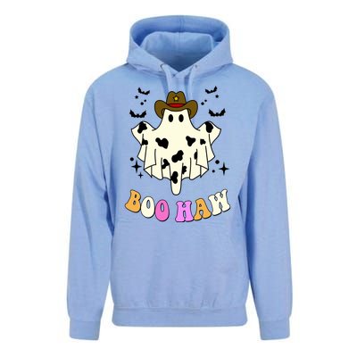 Boo Haw Retro Western Halloween Unisex Surf Hoodie