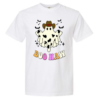 Boo Haw Retro Western Halloween Garment-Dyed Heavyweight T-Shirt