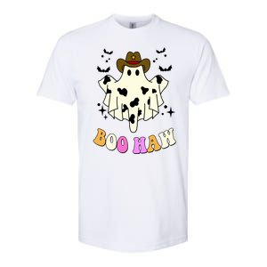 Boo Haw Retro Western Halloween Softstyle® CVC T-Shirt