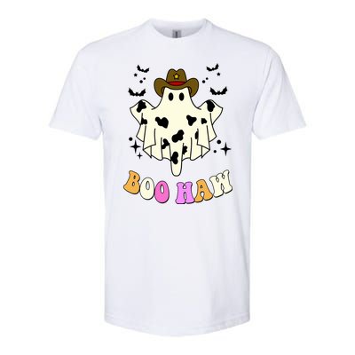 Boo Haw Retro Western Halloween Softstyle® CVC T-Shirt