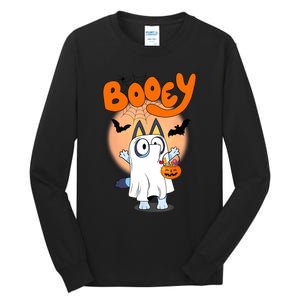 Booey Halloween Spooky Season Funny Tall Long Sleeve T-Shirt