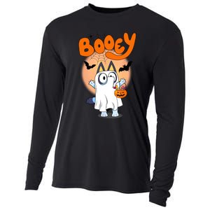 Booey Halloween Spooky Season Funny Cooling Performance Long Sleeve Crew