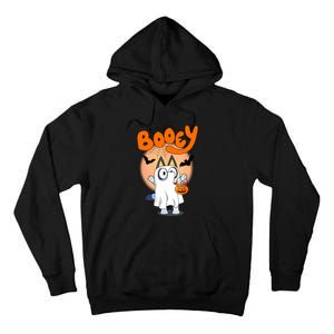 Booey Halloween Spooky Season Funny Tall Hoodie