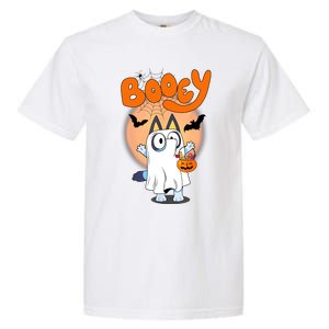 Booey Halloween Spooky Season Funny Garment-Dyed Heavyweight T-Shirt