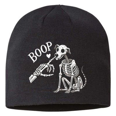 Boop Hand Skeleton And Dog Sustainable Beanie