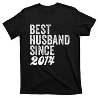 Best Husband Since 2014 Wedding Anniversary Husband T-Shirt