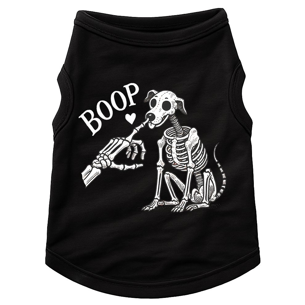 Boop Hand Skeleton And Dog Doggie Tank