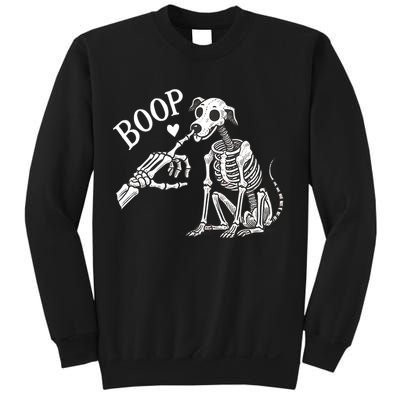 Boop Hand Skeleton And Dog Sweatshirt