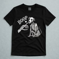 Boop Hand Skeleton And Dog T-Shirt