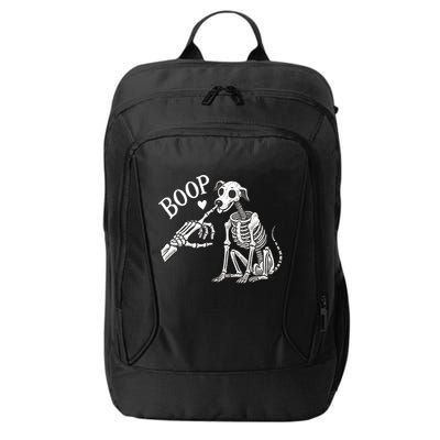 Boop Hand Skeleton And Dog City Backpack