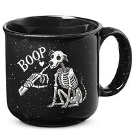 Boop Hand Skeleton And Dog 15oz Campfire Ceramic Mug