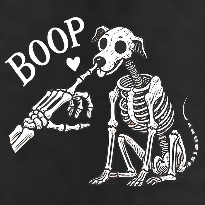 Boop Hand Skeleton And Dog Beanie