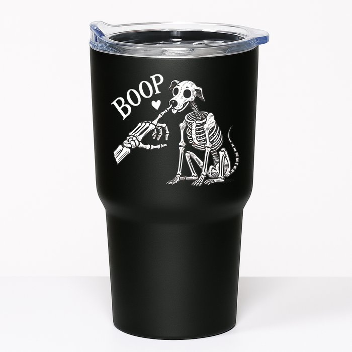 Boop Hand Skeleton And Dog Tumbler