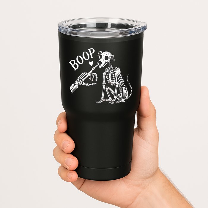 Boop Hand Skeleton And Dog Tumbler