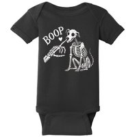 Boop Hand Skeleton And Dog Baby Bodysuit