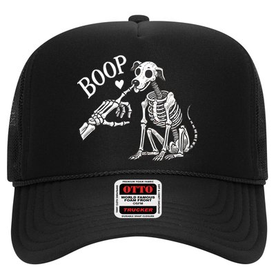 Boop Hand Skeleton And Dog Hat