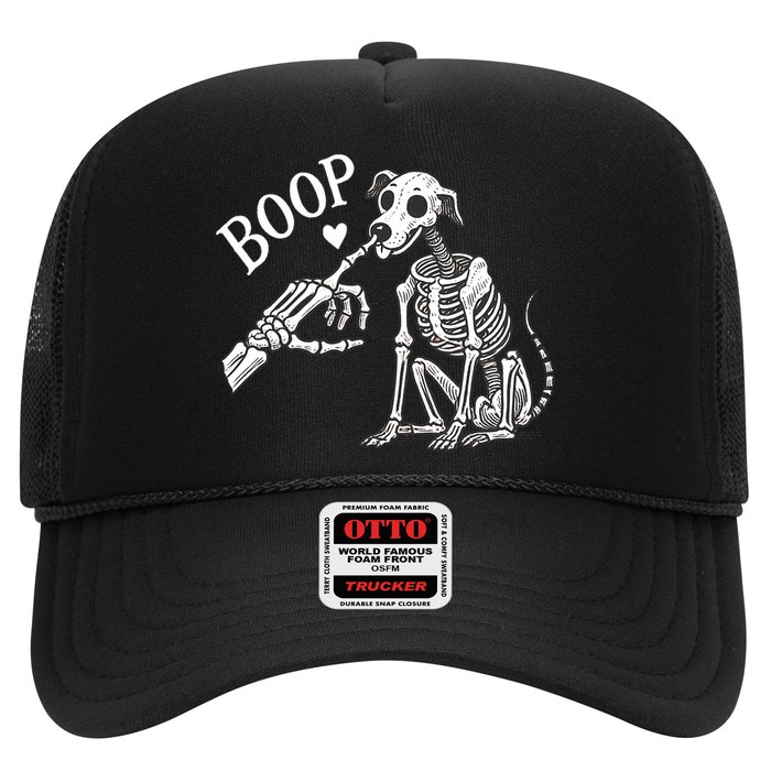 Boop Hand Skeleton And Dog Hat