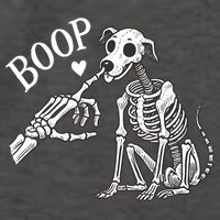 Boop Hand Skeleton And Dog Vector Backpack