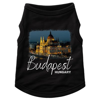Budapest Hungary Souvenir Budapest Doggie Tank