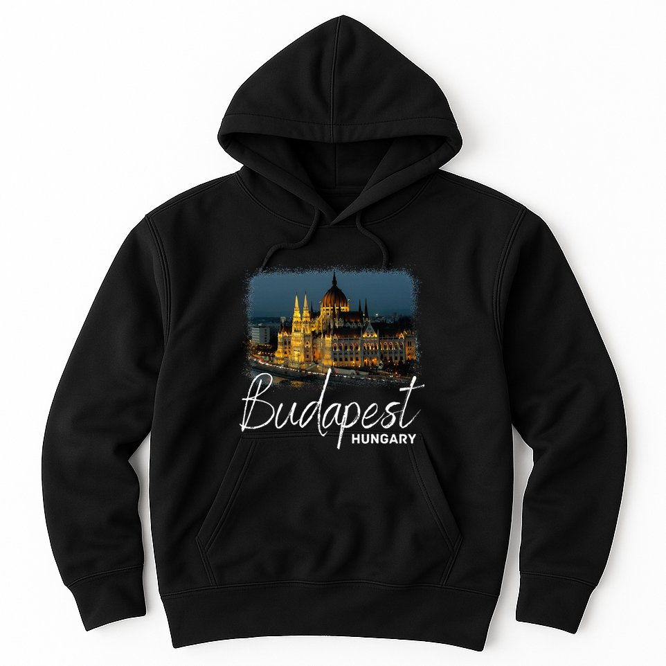 Budapest Hungary Souvenir Budapest Hoodie