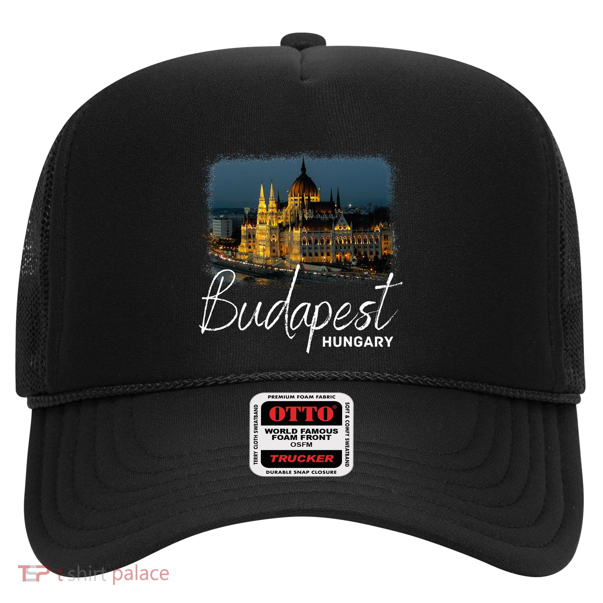 Budapest Hungary Souvenir Budapest Trucker Hat