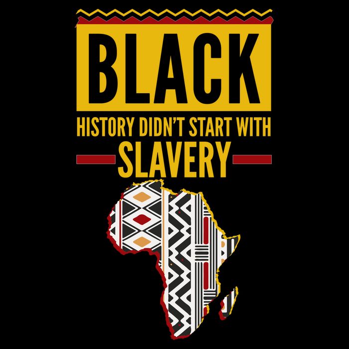 Black History DidnT Start With Slavery Africa Map Performance Shirt