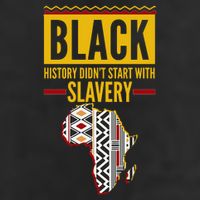 Black History DidnT Start With Slavery Africa Map Adult Drive Performance Visor