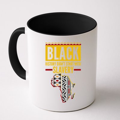 Black History DidnT Start With Slavery Africa Map Mug