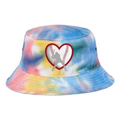 Baseball Heart Sport Lover Tie Dye Newport Bucket Hat