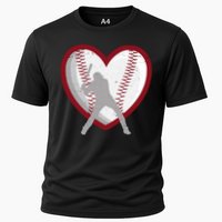 Baseball Heart Sport Lover Performance Shirt