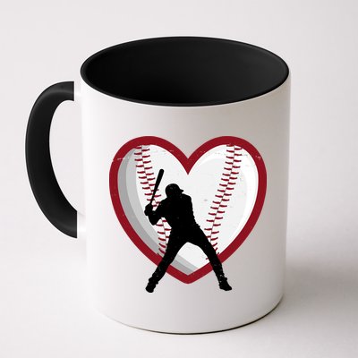Baseball Heart Sport Lover Mug