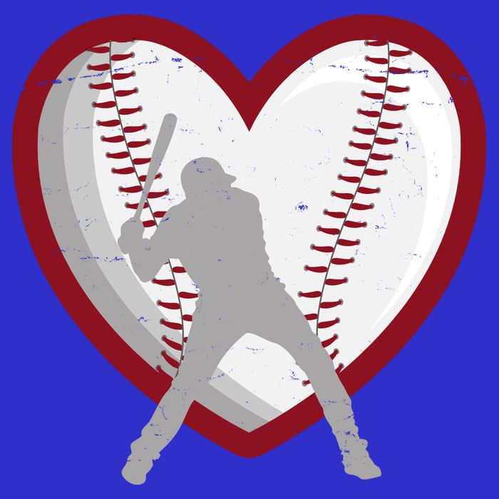 Baseball Heart Sport Lover Tall T-Shirt