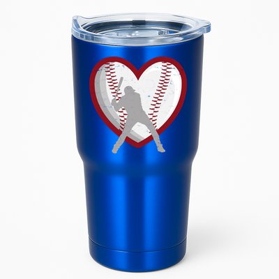 Baseball Heart Sport Lover Tumbler