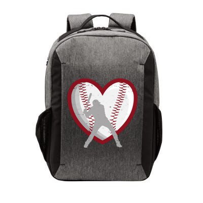 Baseball Heart Sport Lover Vector Backpack