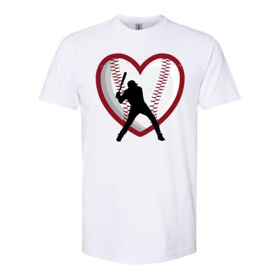 Baseball Heart Sport Lover Softstyle® CVC T-Shirt