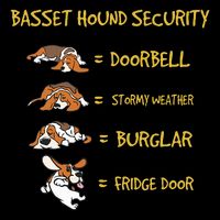 Basset Hound Security Gifts Funny Costume For Clothing Toddler Sweatshirt