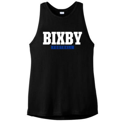 Bixby High School Football Hs Ladies PosiCharge Tri-Blend Wicking Tank