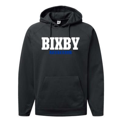 Bixby High School Football Hs Performance Fleece Hoodie