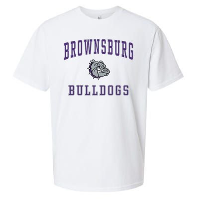 Brownsburg High School Bulldogs Gift C1 Sueded Cloud Jersey T-Shirt