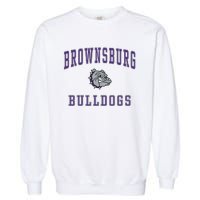 Brownsburg High School Bulldogs Gift C1 Garment-Dyed Sweatshirt