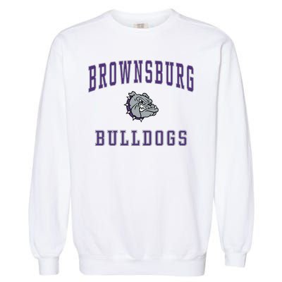 Brownsburg High School Bulldogs Gift C1 Garment-Dyed Sweatshirt