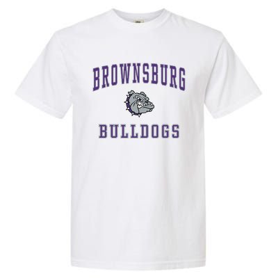 Brownsburg High School Bulldogs Gift C1 Garment-Dyed Heavyweight T-Shirt