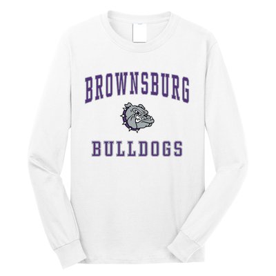 Brownsburg High School Bulldogs Gift C1 Long Sleeve Shirt