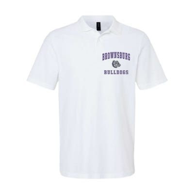 Brownsburg High School Bulldogs Gift C1 Softstyle Adult Sport Polo