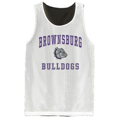 Brownsburg High School Bulldogs Gift C1 Mesh Reversible Basketball Jersey Tank