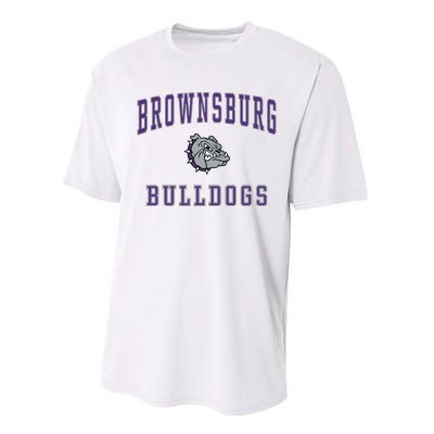 Brownsburg High School Bulldogs Gift C1 Performance Sprint T-Shirt