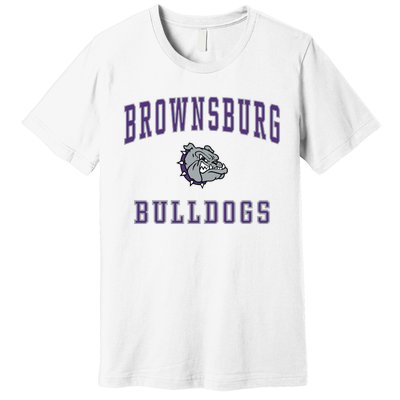 Brownsburg High School Bulldogs Gift C1 Premium T-Shirt