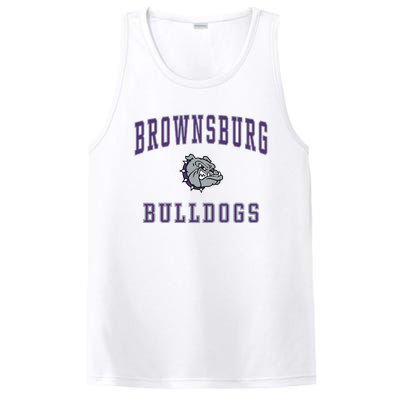 Brownsburg High School Bulldogs Gift C1 PosiCharge Competitor Tank